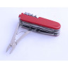 Перочинный нож Victorinox Swiss Champ 1.6795.T — прозрачный красный