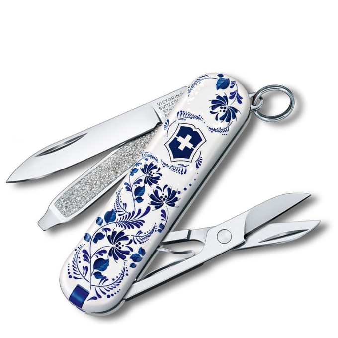 Нож-брелок Victorinox Classic Porcelain Elegance 0.6223.L2110